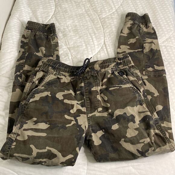 Unisex Child’s Nitrous Black Camo Joggers Size L. - Picture 4 of 16